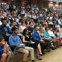 Graduation ceremony, 21 July 2017