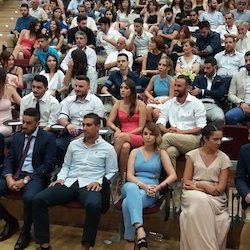 Graduation ceremony, 21 July 2017