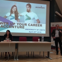 Career day with Accenture, 2018-04-20
