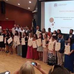 Graduation ceremony 20 July 2018